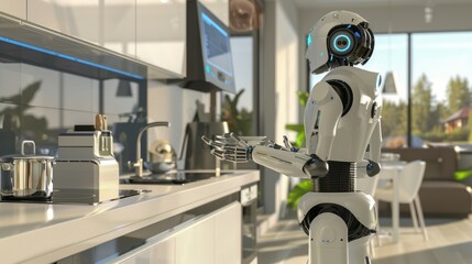 Poster - Upgrade your home with a smart humanoid assistant for modern living environments