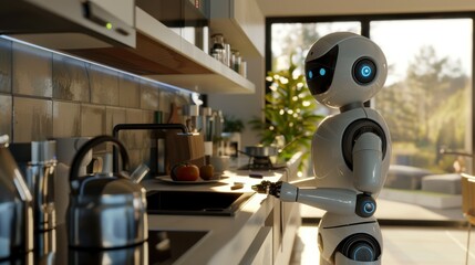 Poster - Enhance daily life with a humanoid home assistant robot smart technology in a domestic environment