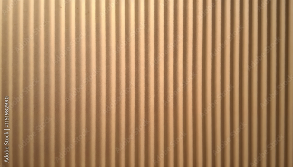 Parallel Ridges Texture Textured corrugated cardboard surface with parallel ridges and valleys ...