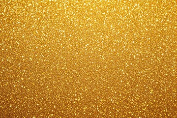 Poster - Golden glitter texture background with sparkling particles.