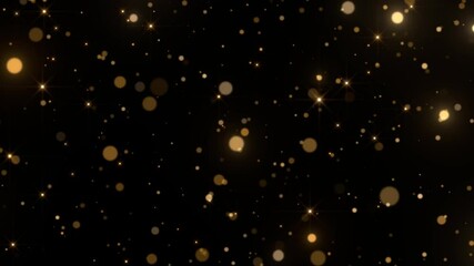 Wall Mural - celebration star night event background loop