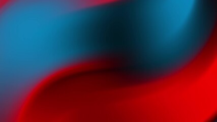 Wall Mural - A smooth blend of red and blue colors creating an abstract, flowing design.