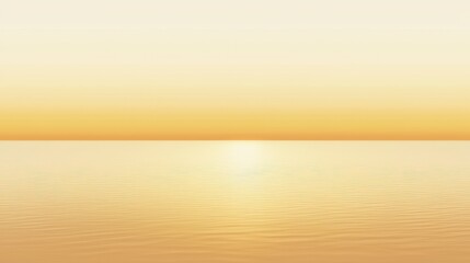 Poster - Golden hues of sunset painting the sky and reflecting on calm ocean waters create a serene, tranquil atmosphere filled with peace and beauty, inviting moments of relaxation and mindfulness