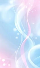 Poster - Soft pastel colors blend seamlessly in an abstract background, creating a dreamy and ethereal atmosphere with gentle bokeh lights enhancing the overall mood
