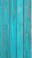 Poster - Vertical wooden boards painted in a light blue hue, exhibiting signs of weathering and aging, create a rustic and textured backdrop filled with character and charm