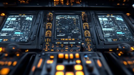 Poster - Advanced Aerospace Control Room Visuals