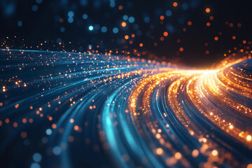 Poster - modern wallpaper design for digital banner or presentation made ai generative concept