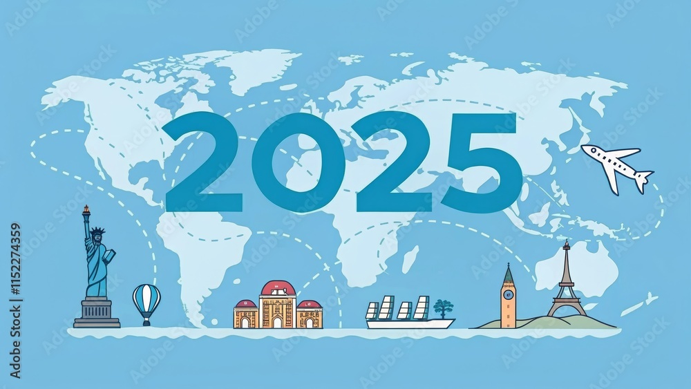 2025 Travel Destinations and Maps - Explore the world in 2025! Discover ... - 2025 Some Landmarks Are Famous