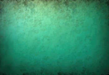 Poster - A textured green background with faded edges.