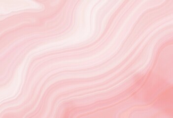 Poster - Abstract background with soft pink and white wavy lines.