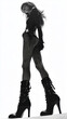 © Bartek - Edgy Fashion Styrofoam Theme with Cold Shoulder and Fishnet Leggings in Halftone