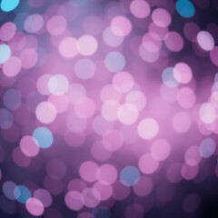 Soft bokeh lights, purple and blue hues, blurred circular shapes, dreamy atmosphere, abstract background, defocused sparkles, ethereal glow, romantic mood, hazy illumination, pastel tones, magical amb