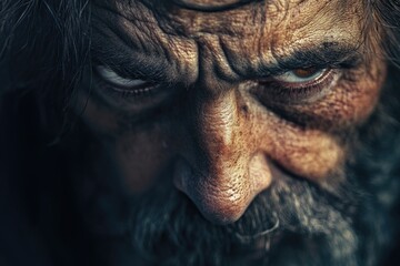Poster - Portrait of a bearded man