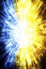 Poster - abstract background with rays