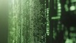 © Fomo Creative - Green Digital Code Streaming Down A Screen