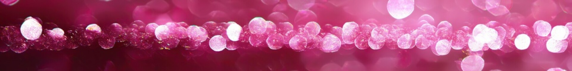 Poster - Shimmering Pink Background with Soft Bokeh and Elegant Light Effects for Design