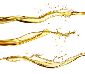 Aufkleber - High-Quality PNG oil splash Isolated on White Background – High Resolution