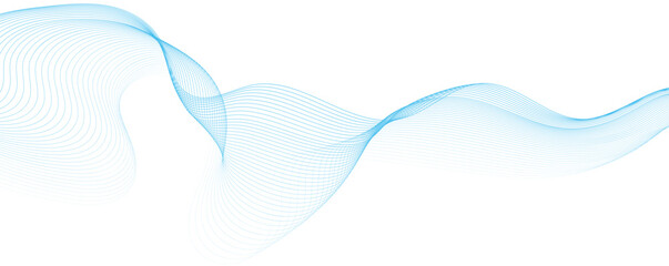 Poster - Line Abstract wavy background. wave lines pattern on white background. Wave flowing liquid line. curve and wave lines in motion smooth and soft backdrop