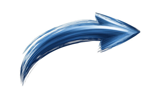 A blue arrow pointing to the right