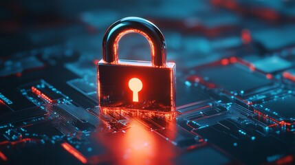 Poster - Secure Technology Concepts with Clean High Contrast Design