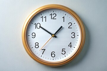 Elegant clock design emphasizing 2025, capturing the essence of time, modernity, and future possibilities.