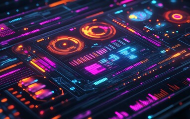 Poster - A digital concept of virtual innovation