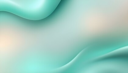 Poster - Mint green elegant pastel soft color abstract gradient luxury decorative background texture with copy space texture for display products blank. Petals of a plumeria flower with colors of mint green