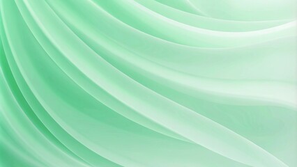 Poster - Mint green elegant pastel soft color abstract gradient luxury decorative background texture with copy space texture for display products blank. Petals of a plumeria flower with colors of mint green
