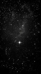 Wall Mural - twinkling stars in a vast galaxy