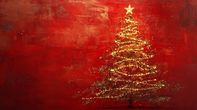 Merry Christmas and happy New Year background
