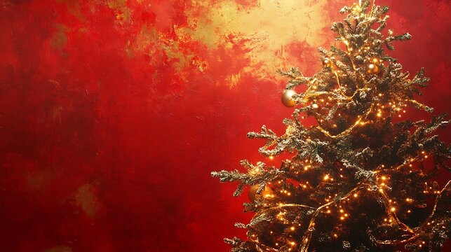 Merry Christmas and happy New Year background