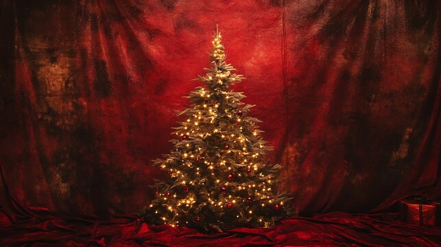 Merry Christmas and happy New Year background