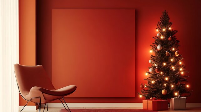 Merry Christmas and happy New Year background