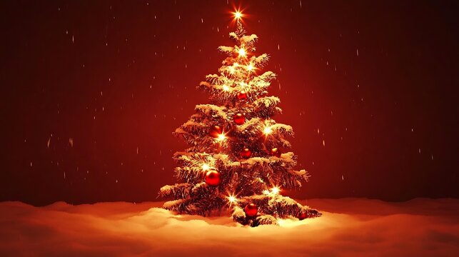 Merry Christmas and happy New Year background