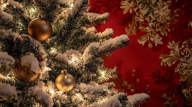 Merry Christmas and happy New Year background