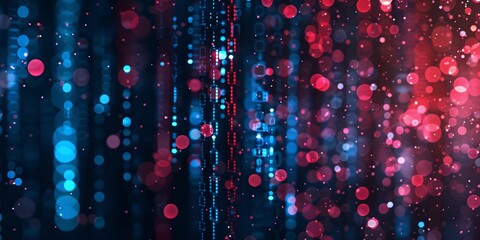 digital abstract pattern with dot and line, abstract technology background