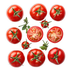 Wall Mural - tomatoes on a vine