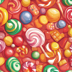 Wall Mural - Lollipop