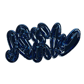 lettering 3d design