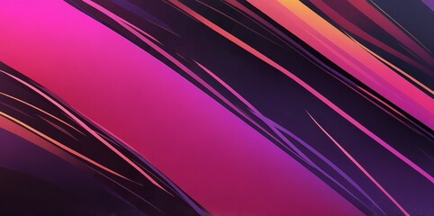 Grainy abstract background, magenta pink purple yellow banner poster header cover wallpaper design, noise texture vibrant glowing color gradient shape on black backdrop