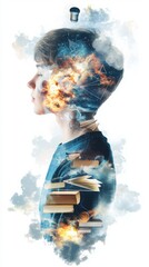 Poster - Innovative learning mindset personal growth educational resources warm classroom environment engaging perspective cognitive development