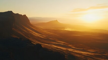 Aufkleber - Multiple angles of Pe dynamic volcanic landscapes of Fagradalsfjall, glowing under golden hour light, in 4K resolution