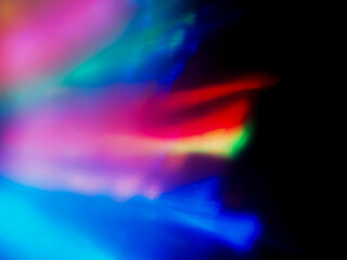 Wall Mural - a colorful, blurry background with a rainbow of colors. the colors are bright and vibrant, creating 
