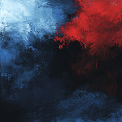 Wall Mural - expressionism style color palette