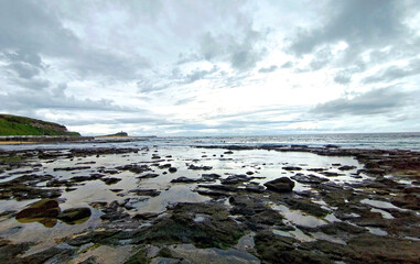 Landscape photo, stones and harbour in countryside of  Australia Sydney