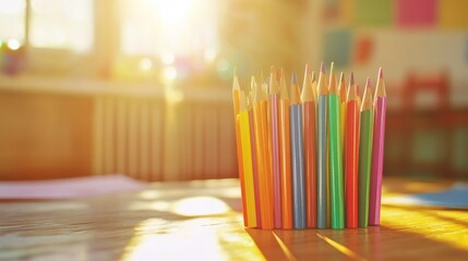 Poster - Bright and Colorful Supplies for Student Engagement