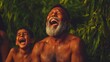 © Narongsag - Joyful Indian Family Portrait  Laughter  Nature  Happiness