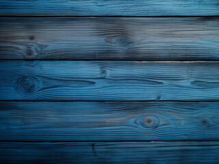 Wall Mural - A blue wood texture with natural grain patterns creating a rustic and soothing background