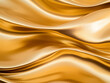 © Llama-World-studio - Polished gold steel surface creating a smooth and reflective metallic background