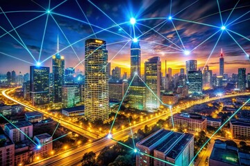 Poster - Global Network: Digital Connections & Technological Innovation